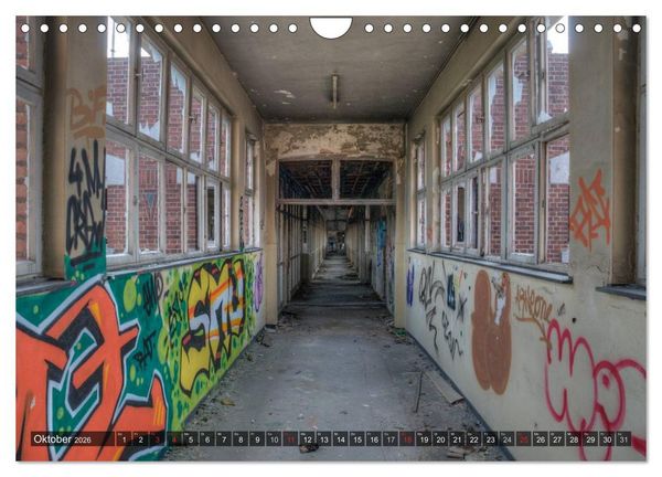 Produktbild: Lost Places in Deutschland 2026 (Wandkalender 2026 DIN A4 quer), CALVENDO Monatskalender
