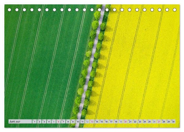 Produktbild: Ausblicke - Mittelhessen von Oben (Tischkalender 2027 DIN A5 quer), CALVENDO Monatskalender