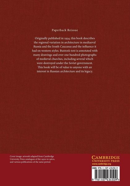 Produktbild: Russian Mediaeval Architecture