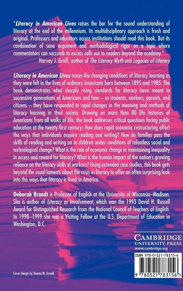 Produktbild: Literacy in American Lives