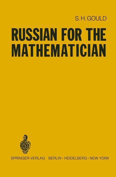 Produktbild: Russian for the Mathematician