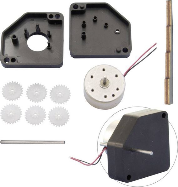 Produktbild: Sol Expert 90015 Getriebe G243 mit Motor Universalgetriebe