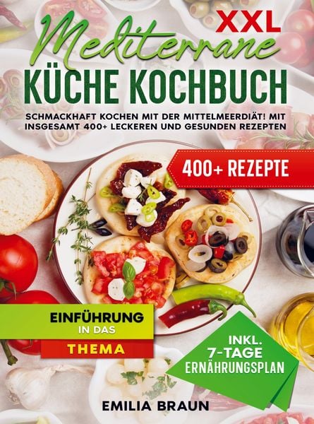 Produktbild: XXL Mediterrane K&uuml;che Kochbuch