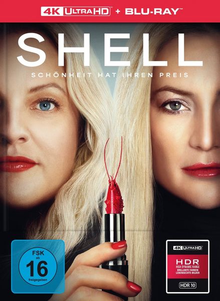 Produktbild: Shell - Sch&ouml;nheit hat ihren Preis - Limitiertes Mediabook (4K Ultra HD + Blu-ray)