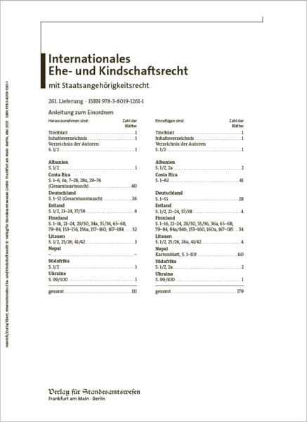 Produktbild: Internationales Ehe- und Kindschaftsrecht mit Staatsangeh&ouml;rigkeitsrecht