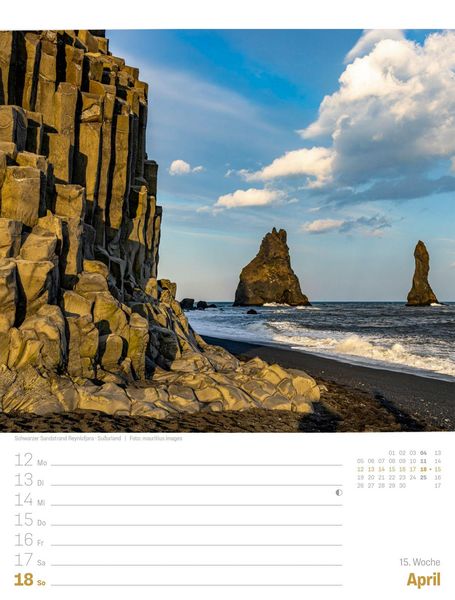 Produktbild: Island Wochenplaner Kalender 2027 | Die Insel aus Feuer und Eis