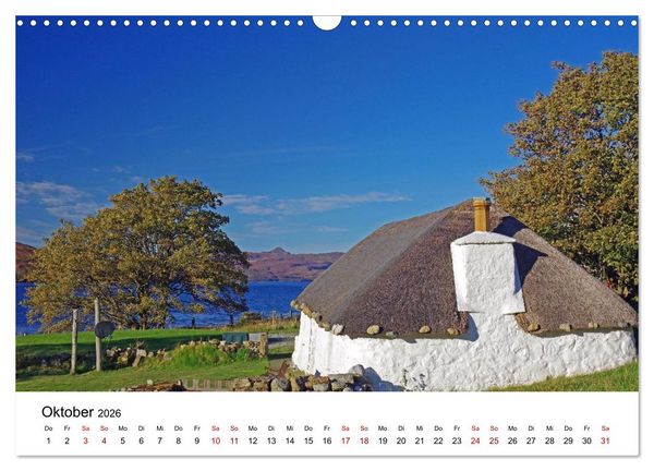 Produktbild: Von Cornwall nach Schottland (Wandkalender 2026 DIN A3 quer), CALVENDO Monatskalender