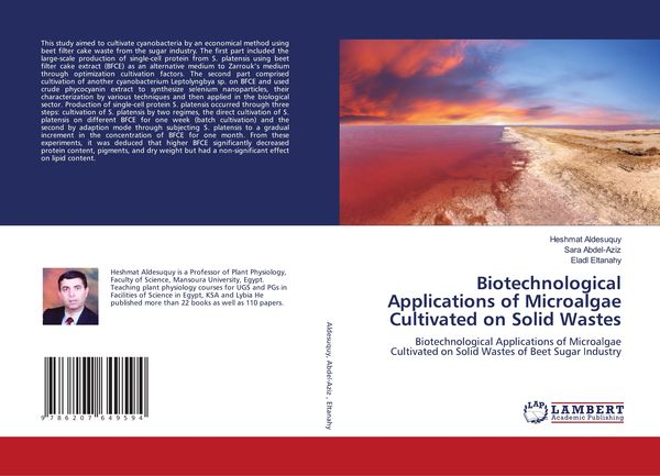 Produktbild: Biotechnological Applications of Microalgae Cultivated on Solid Wastes