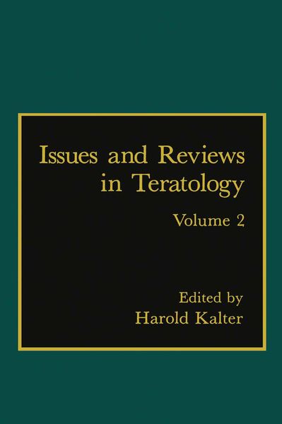 Produktbild: Issues and Reviews in Teratology