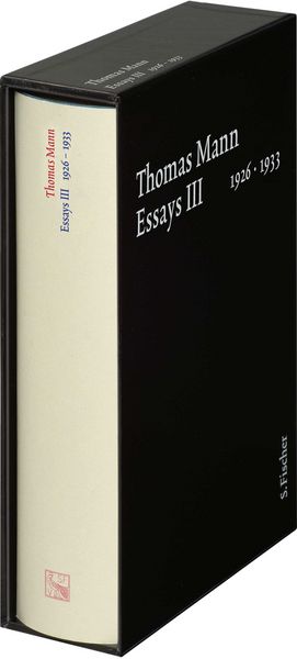 Produktbild: Essays III 1926&ndash;1933