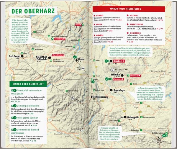 Produktbild: MARCO POLO Reisef&uuml;hrer Harz