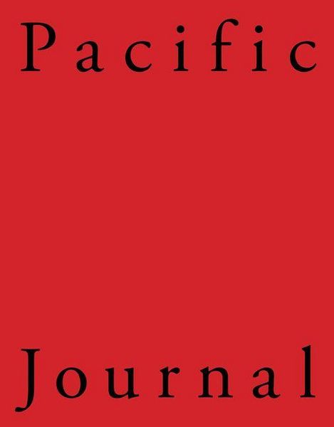 Produktbild: Pacific Journal
