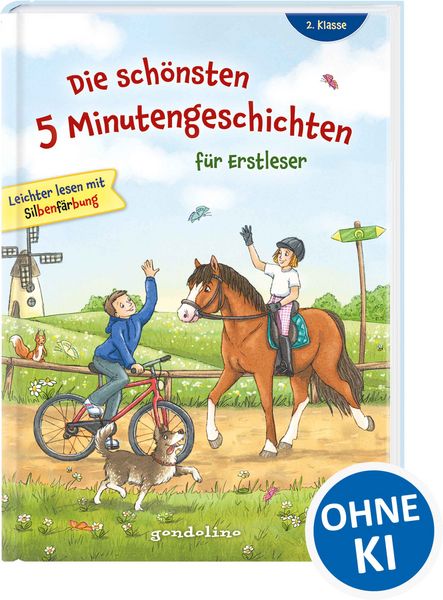 Produktbild: Die sch&ouml;nsten 5 Minutengeschichten f&uuml;r Erstleser, 2. Klasse