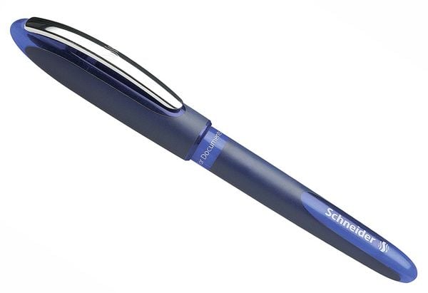 Produktbild: Tintenroller One Business blau, Ultra-Smooth-Spitze 0,6 mm