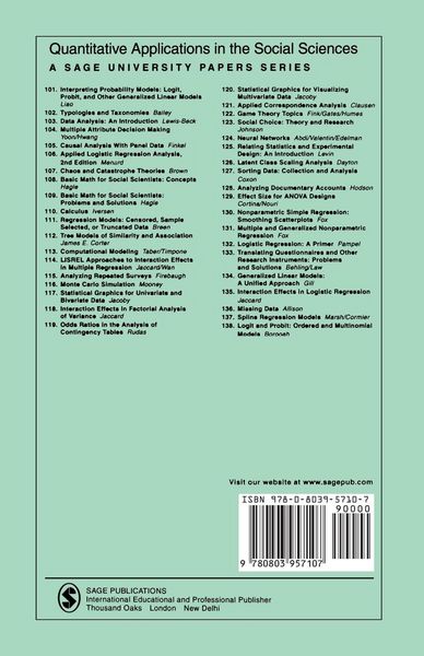 Produktbild: Regression Models