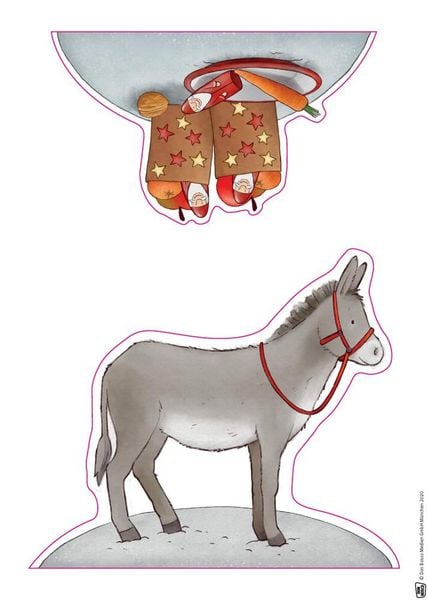 Produktbild: Emma und Paul feiern Nikolaus. Erz&auml;hlschienen-Figurenset