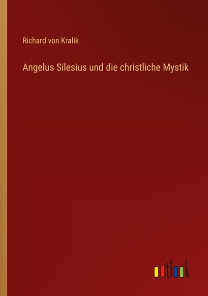 Produktbild: Angelus Silesius und die christliche Mystik