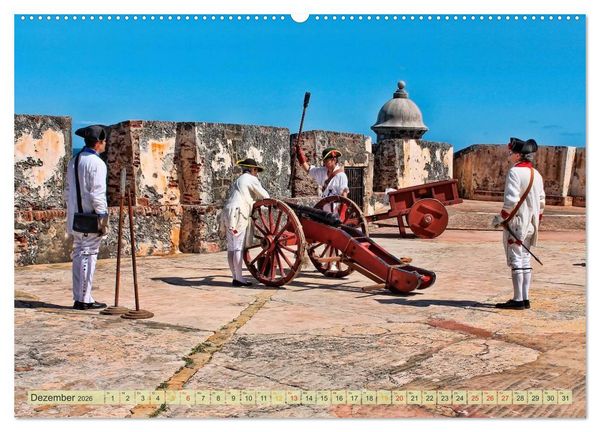 Produktbild: Die gro&szlig;en Antillen - Puerto Rico (Wandkalender 2026 DIN A2 quer), CALVENDO Monatskalender