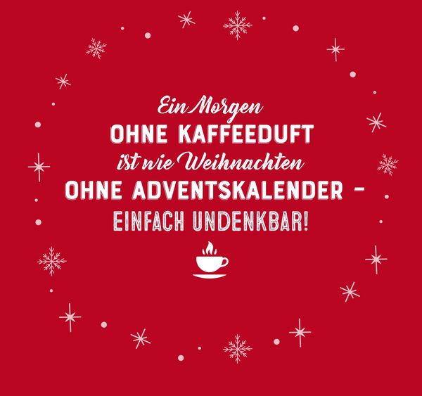 Produktbild: 24 Tassen Kaffee sind auch ein Adventskalender