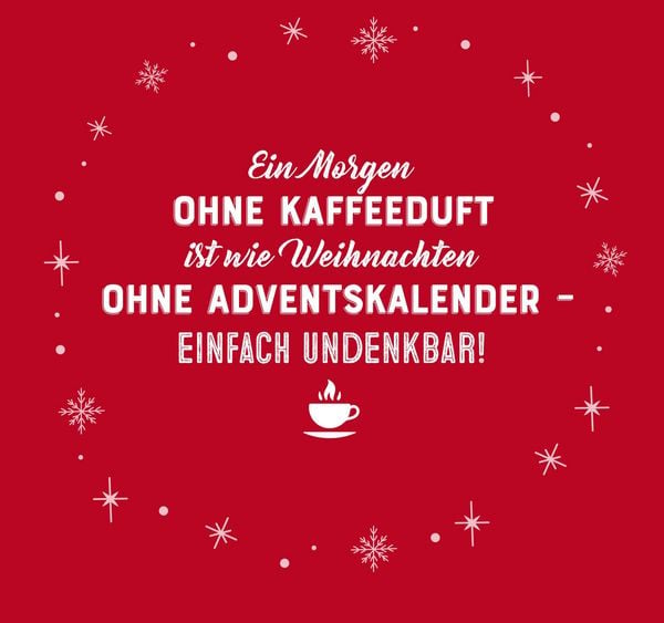 Produktbild: 24 Tassen Kaffee sind auch ein Adventskalender