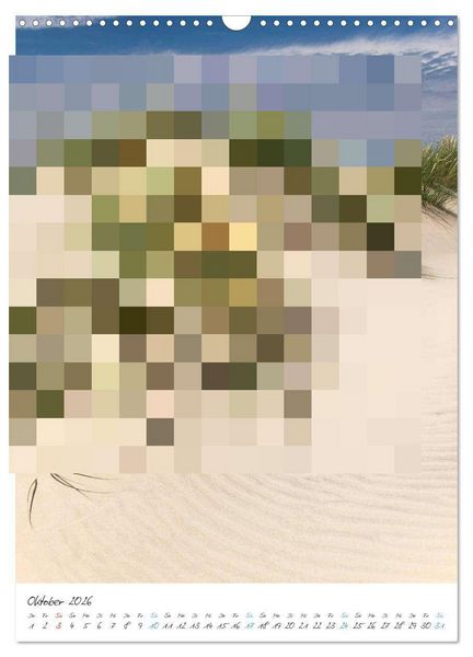 Produktbild: J&uuml;tlands Nordsee (Wandkalender 2026 DIN A3 hoch), CALVENDO Monatskalender