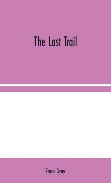 Produktbild: The Last Trail