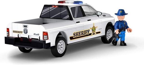 Produktbild: COBI 24658 - RAM 1500 Sheriff, Bausatz 1:35, 211/1 Klemmbausteine