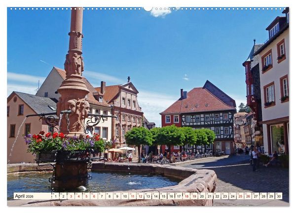 Produktbild: Liebenswertes Miltenberg am Main (hochwertiger Premium Wandkalender 2026 DIN A2 quer), Kunstdruck in Hochglanz