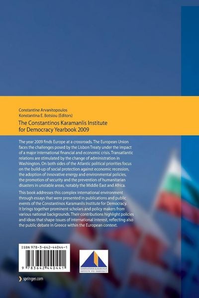 Produktbild: The Constantinos Karamanlis Institute for Democracy Yearbook 2009