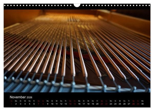 Produktbild: Klavier Momente (Wandkalender 2026 DIN A3 quer), CALVENDO Monatskalender
