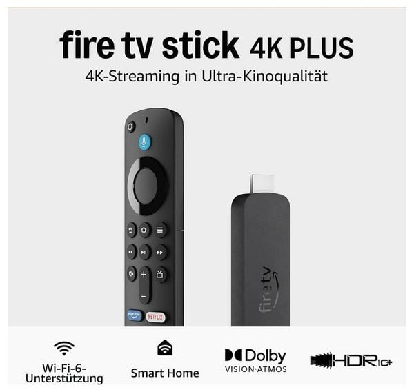 Produktbild: Amazon Fire TV Stick 4K Plus HDMI Streaming Stick