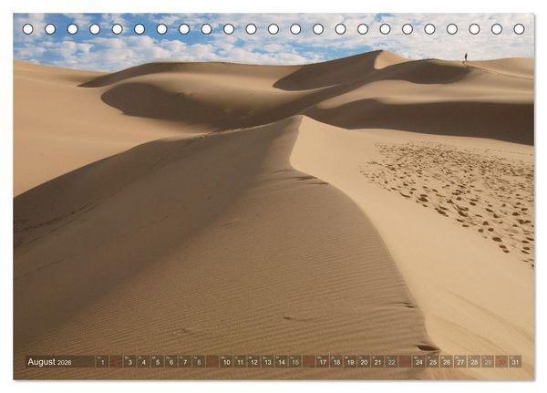 Produktbild: Mongolei - weites Land (Tischkalender 2026 DIN A5 quer), CALVENDO Monatskalender