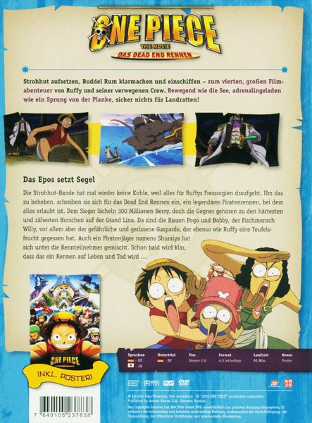 Produktbild: One Piece - 4. Film: Das Dead End Rennen [LE]