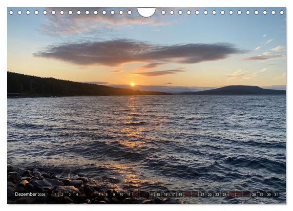 Produktbild: Wandern in Schweden - Einladung in die Natur (Wandkalender 2026 DIN A4 quer), CALVENDO Monatskalender