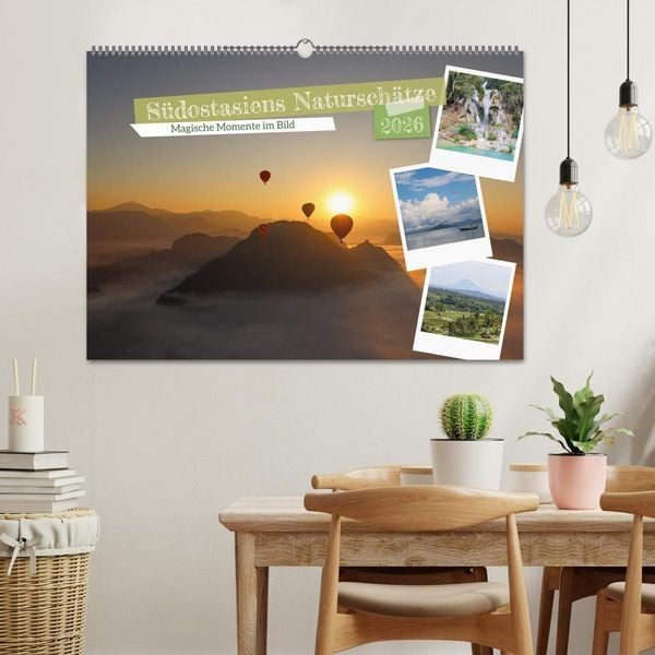 Produktbild: S&uuml;dostasiens Natursch&auml;tze (Wandkalender 2026 DIN A2 quer), CALVENDO Monatskalender