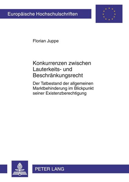 Produktbild: Konkurrenzen zwischen Lauterkeits- und Beschr&auml;nkungsrecht