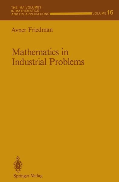 Produktbild: Mathematics in Industrial Problems