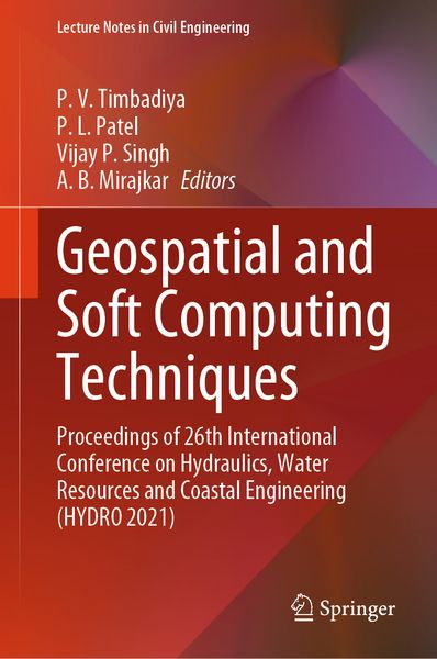 Produktbild: Geospatial and Soft Computing Techniques