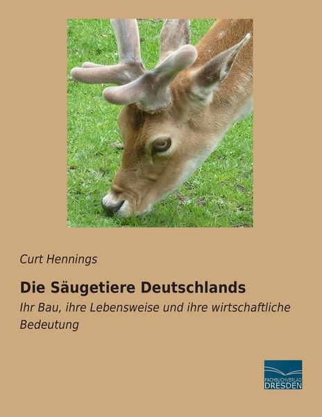 Die Säugetiere Deutschlands, Taschenbuch von Curt Hennings, Fachbuchverlag Dresden, 9783956923227