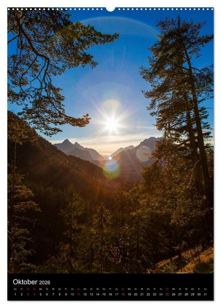 Produktbild: Bergblicke - Mittenwald (Wandkalender 2026 DIN A2 hoch), CALVENDO Monatskalender