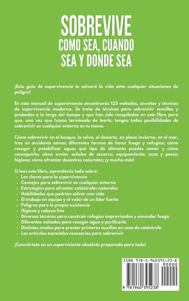 Produktbild: Sobrevive Como Sea, Cuando Sea y Donde Sea
