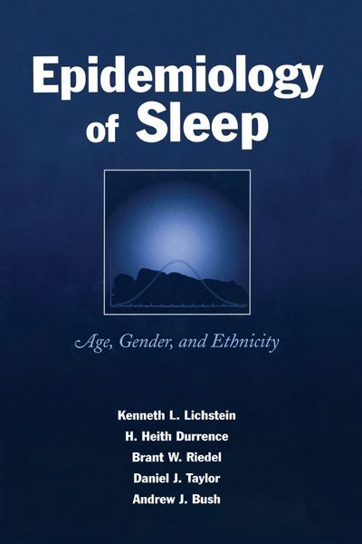 Produktbild: Epidemiology of Sleep