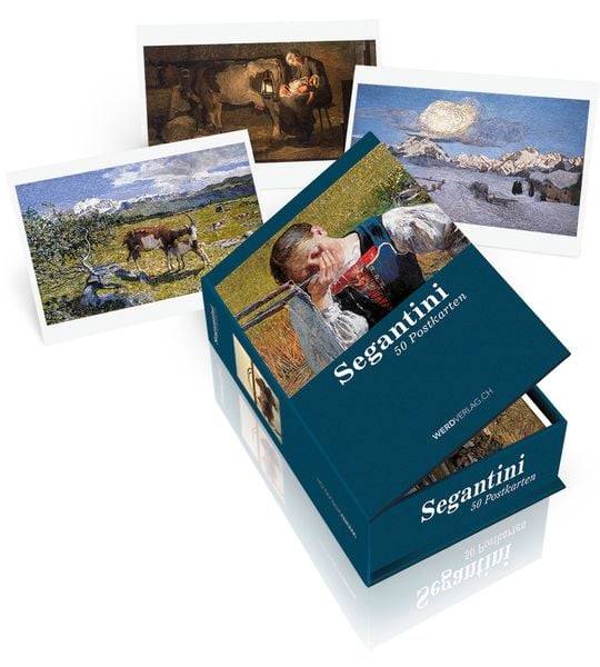 Produktbild: Postkartenbox Giovanni Segantini