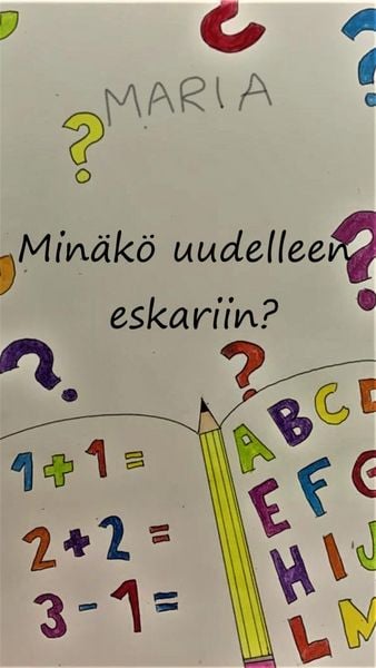 Produktbild: Maria -Minäkö uudelleen eskariin?