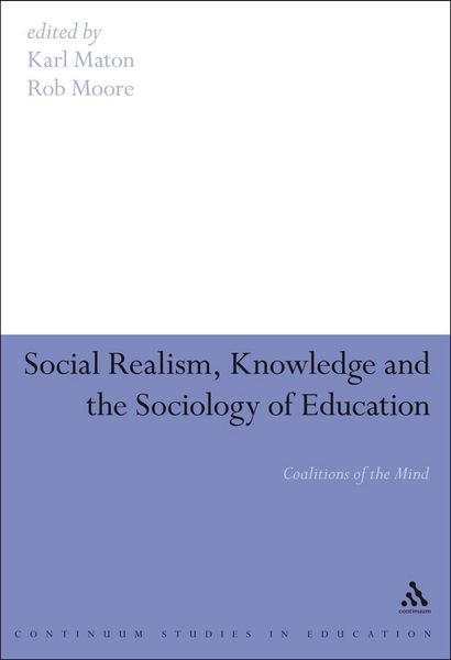 Produktbild: Social Realism, Knowledge and the Sociology of Education