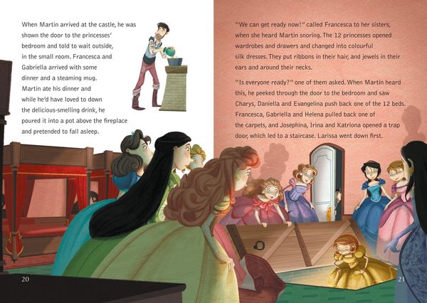 Produktbild: The Twelve Dancing Princesses
