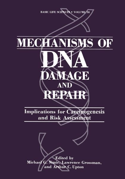 Produktbild: Mechanisms of DNA Damage and Repair