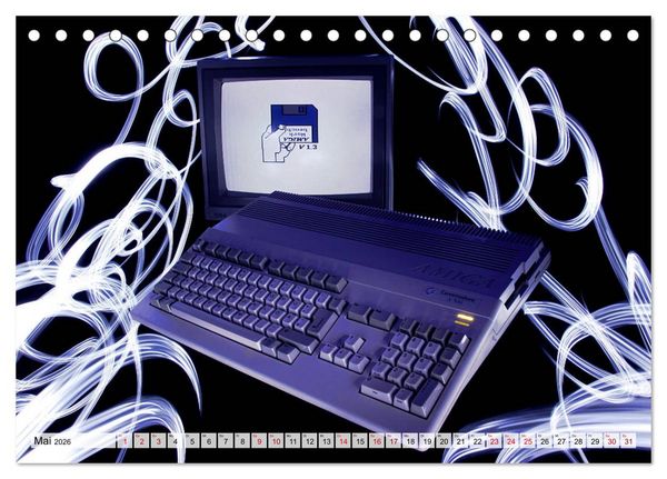 Produktbild: Computer der 80er (Tischkalender 2026 DIN A5 quer), CALVENDO Monatskalender