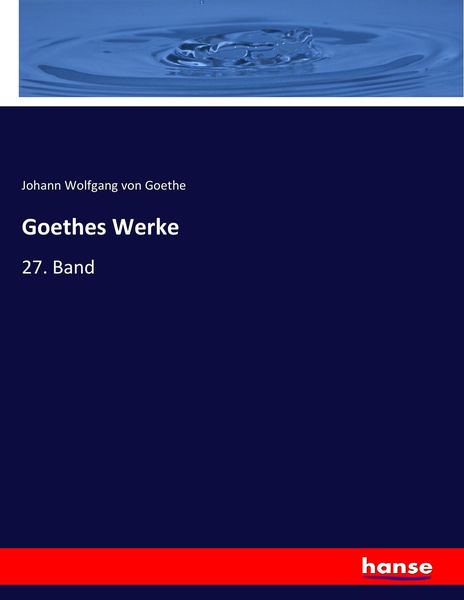 Produktbild: Goethes Werke