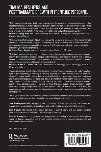 Produktbild: Trauma, Resilience, and Posttraumatic Growth in Frontline Personnel